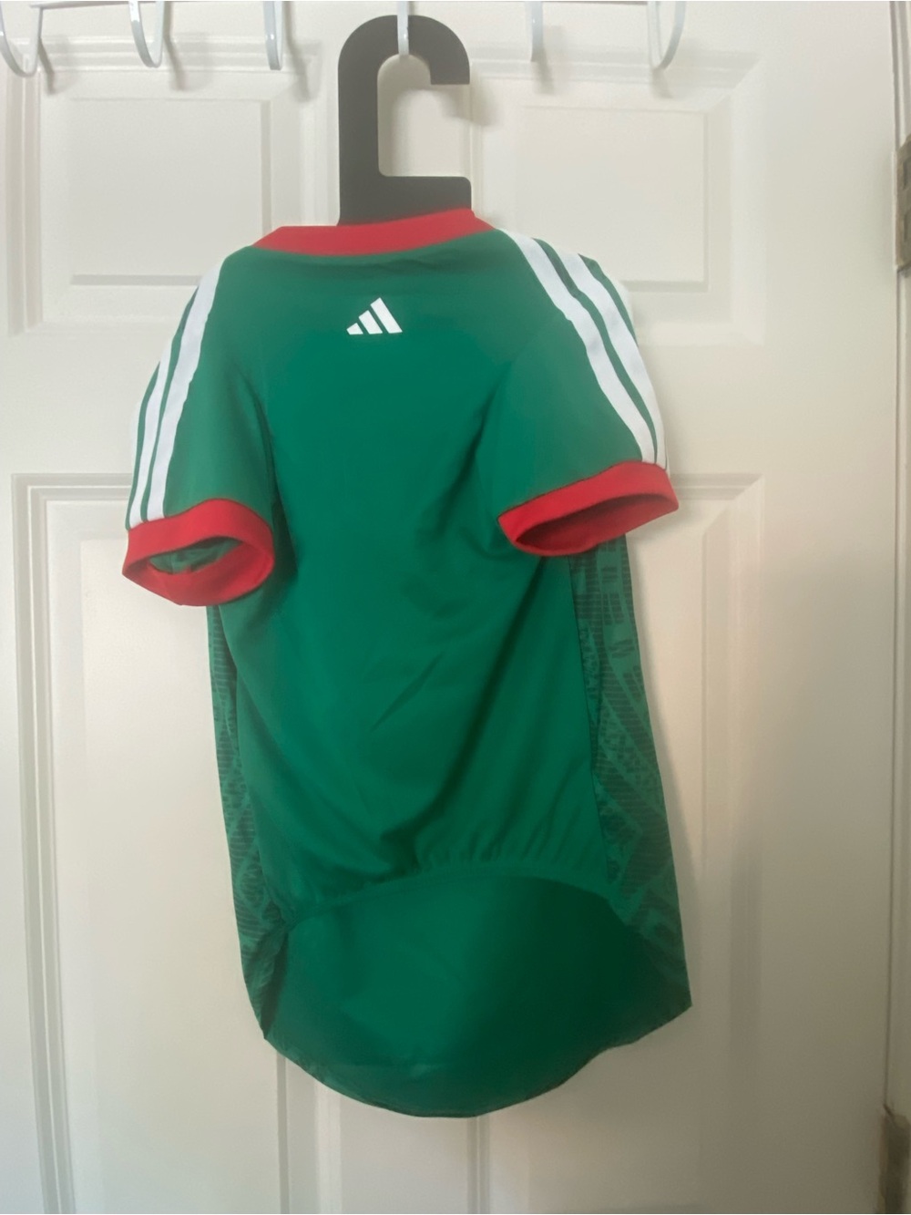 adidas Mexico Green and Red Dog Jersey - Picture 5 of 8